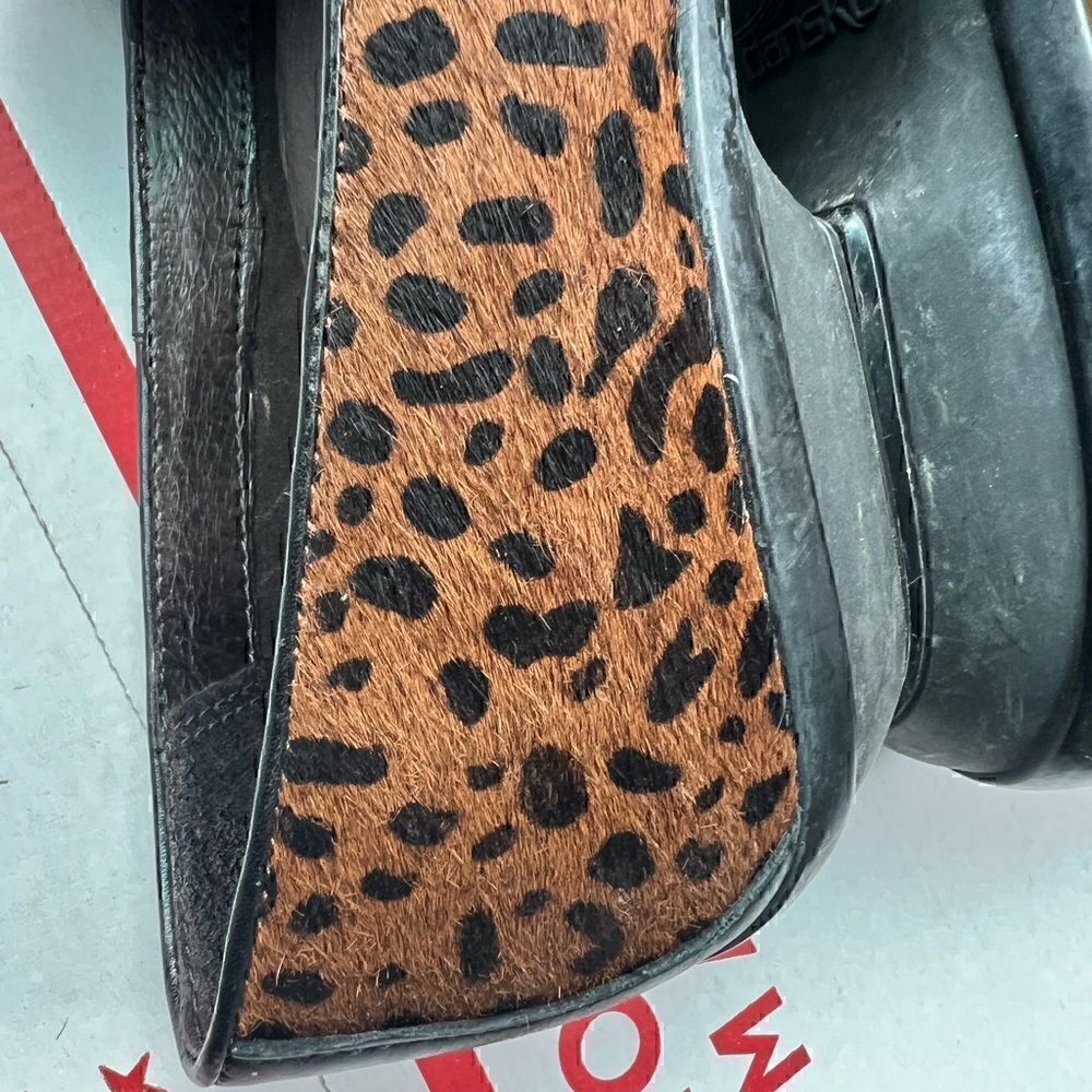 Dansko Olivia Pony Hair On Loafers Cheetah Print - Picture 6 of 16